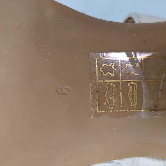 Jeffrey Campbell Ankle Slingback Mule Ivory Mule Size 6 - Picture 11 of 11